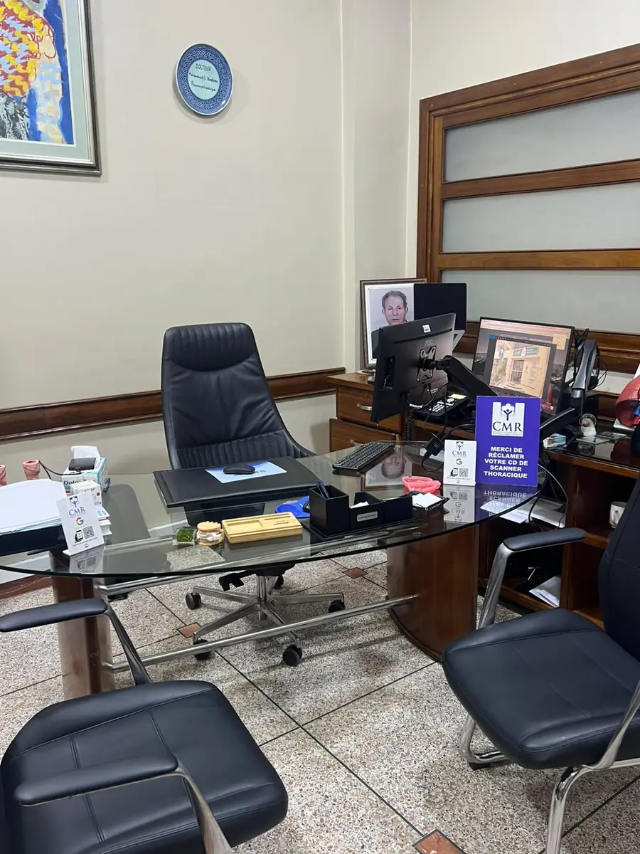 Bureau de consultation de pneumologie du CMR Souffle