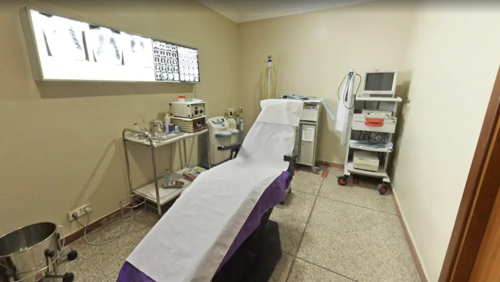 Salle de fibroscopie bronchique